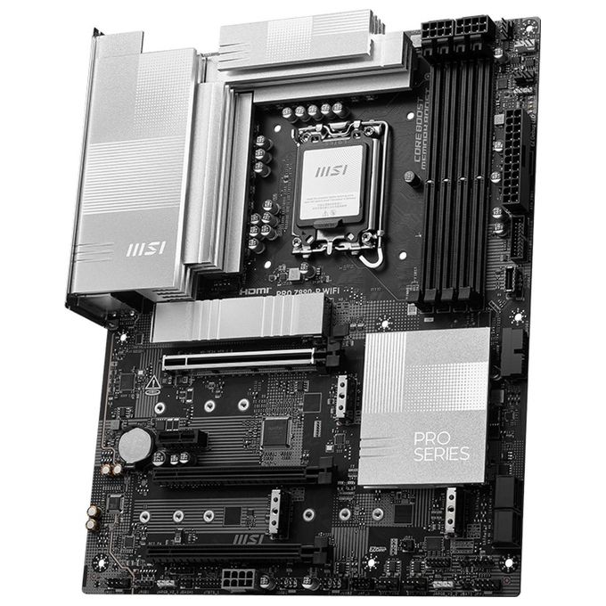 MSI PRO Z890-P WIFI Scheda Madre ATX Intel Z890 LGA 1851 DDR5 fino a 256 GB Wi-Fi 7 Bluetooth 5.4 5GbE colore Nero