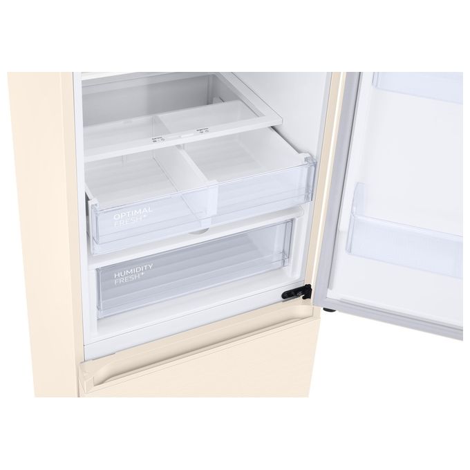 Samsung RB38C603DEL EcoFlex AI Frigorifero Combinato 390 L 203 cm Classe D 35 dB Total No Frost Wi-Fi SpaceMax colore Sabbia