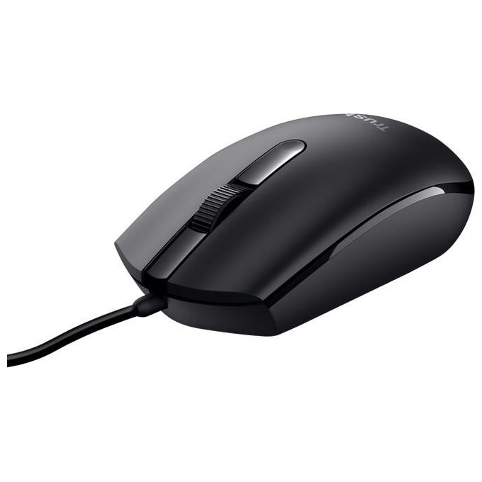 Trust TM-101 Mouse Ambidestro Usb Tipo A Ottico 1200 Dpi