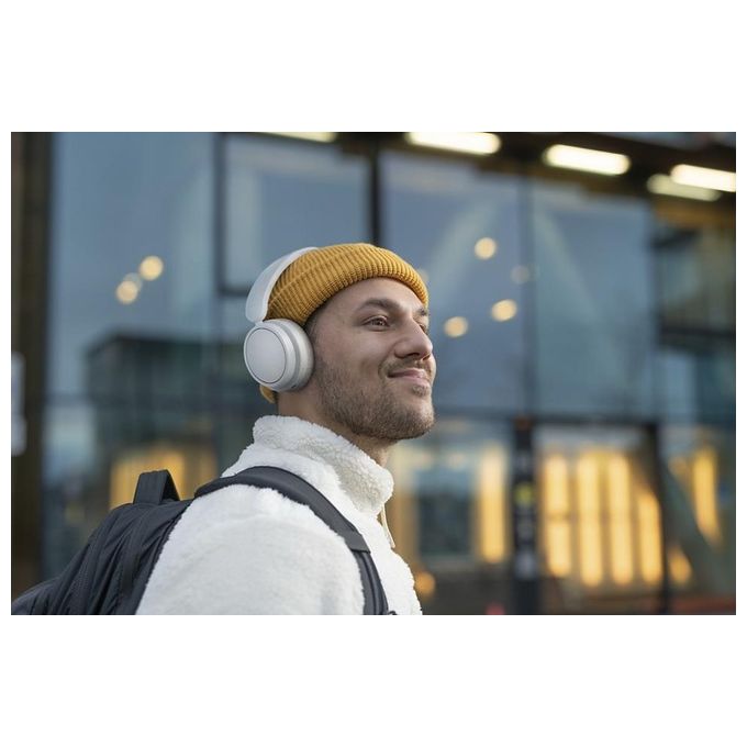 Philips TAH5209WT Serie 5000 Cuffie On-Ear Wireless Bluetooth 5.3 65h Driver 40mm Ricarica USB-C colore Bianco