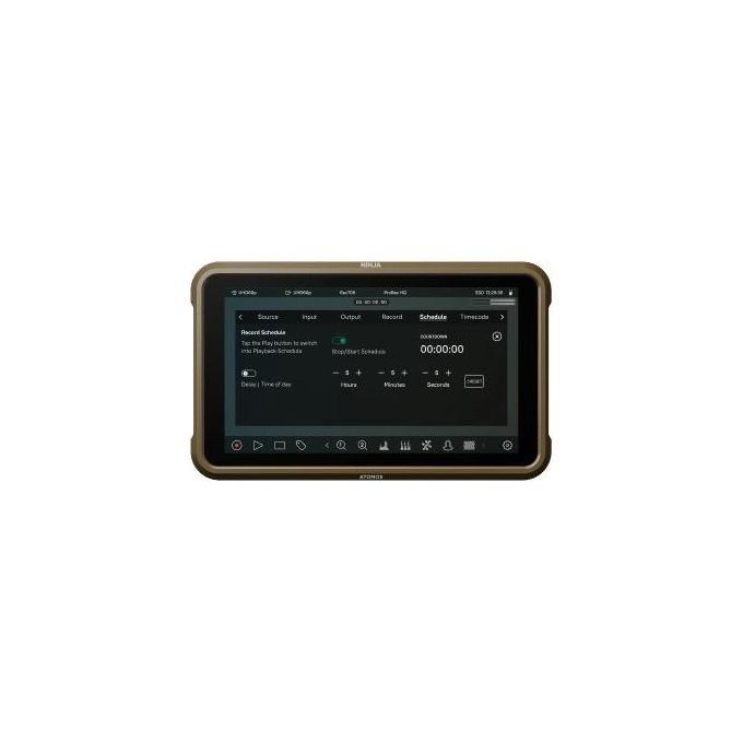 Atomos ATOMNJAU01 Ninja Ultra Monitor Registrator HDMI 5,2'' 1000 nit 10 bit ProRes RAW fino a 8K colore Nero