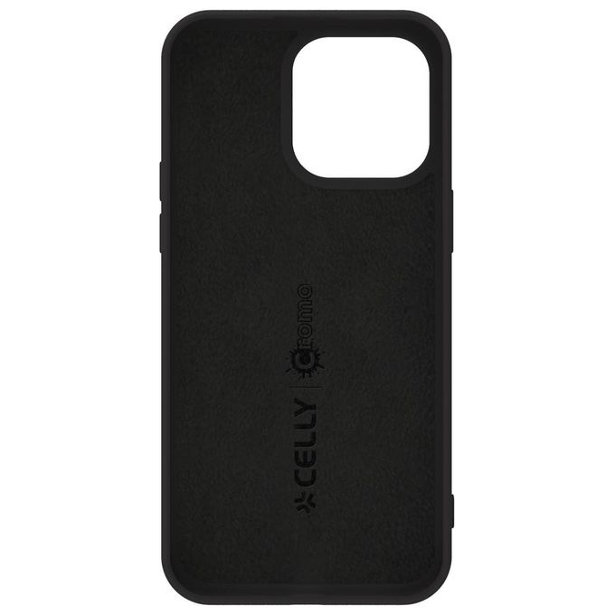 Celly Cromo Cover per iPhone 15 Pro Nero