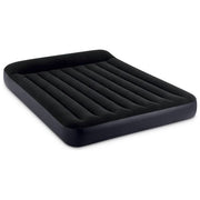 Intex DURABEAM PILLOW REST CLASSIC QUEEN Materasso Gonfiabile Matrimoniale Fiber-Tech 152x203x25 cm 272 Kg colore Blu scuro