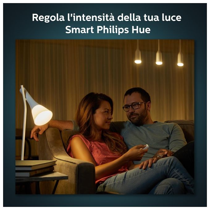 Philips Hue Dimmer Switch V2 Wireless Controllo Intelligente per Illuminazione Smart
