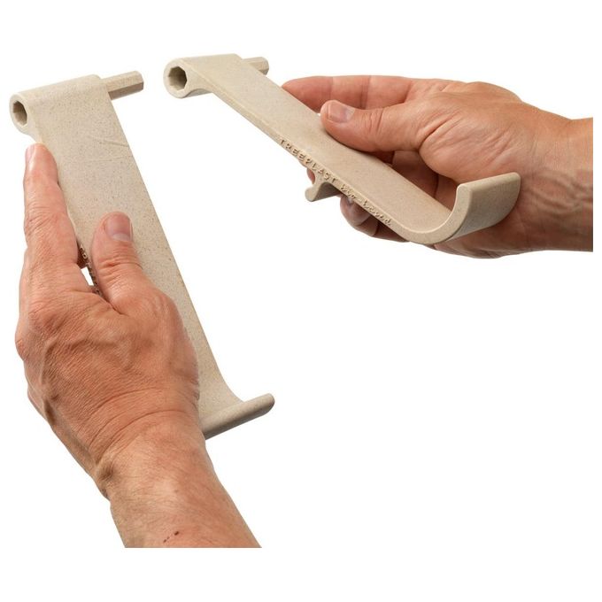R Go Tools RGOTPW Treepod Supporto per Laptop e Tablet 10-22'' Regolabile in Altezza Materiale Bio-Based colore Naturale