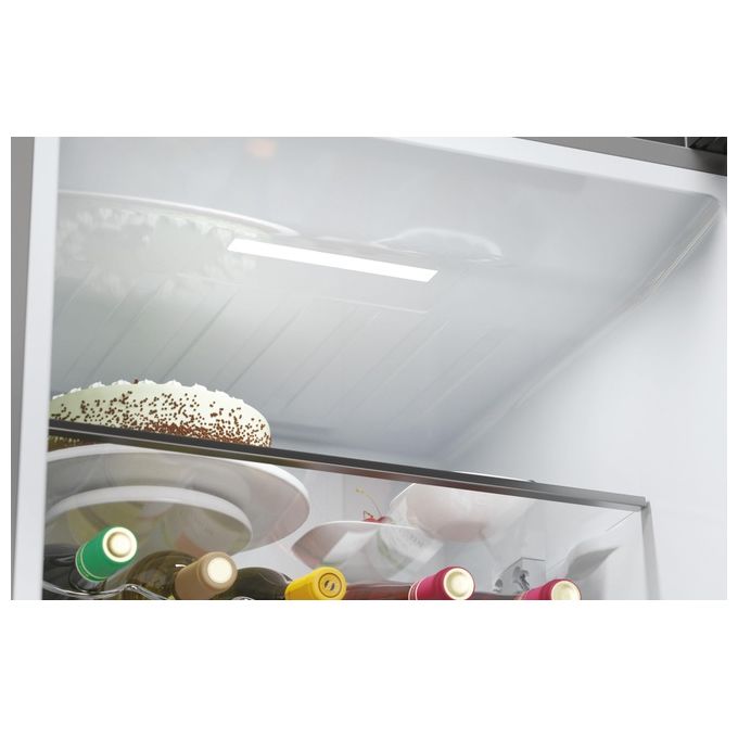 Haier HTW5620DNMG 3D 60 Serie 5 Frigorifero Combinato 414 L 205 cm Classe D 35 dB No Frost Wi-Fi colore Argento