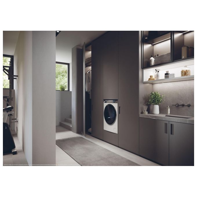 Haier I-Pro Series 7 HW90-B14IGIU1-IT Lavatrice Caricamento Frontale 9Kg 1400 Giri-min Classe Energetica B Bianco