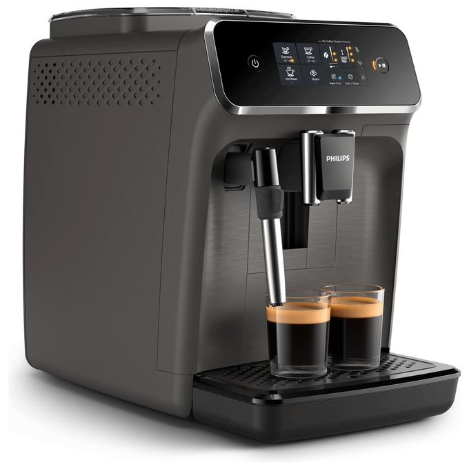 Philips EP2224-10 Series 2200 Macchina da caffe' Automatica 1,8 L 15 bar 1500 W Macinatore Ceramica Pannarello Display Touch colore Nero