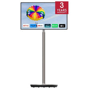 Thomson 32UE5M45 Go Plus Smart TV Portatile 32'' 4K Ultra HD LED Android Touch Batteria 9000 mAh Wi-Fi 6 colore Oro Champagne