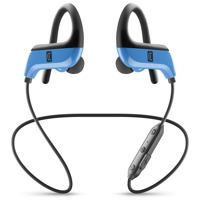Cellularline BTRACERB Racer Auricolari Bluetooth Sport In-Ear Stereo IPX5 8h autonomia colore Blu