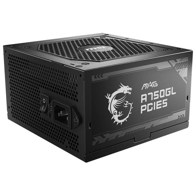 MSI MAG A750GL PCIE5 Alimentatore PC ATX 750W 80 PLUS Gold Fully Modulare PCIe 5.0 ATX 3.1 colore Nero