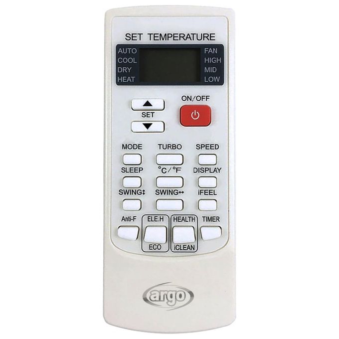 Argo Thor Plus 398400034 Condizionatore Portatile 15000 Btu-h Climatizzatore con Pompa di Calore Classe A-A Funzione Deumidificazione