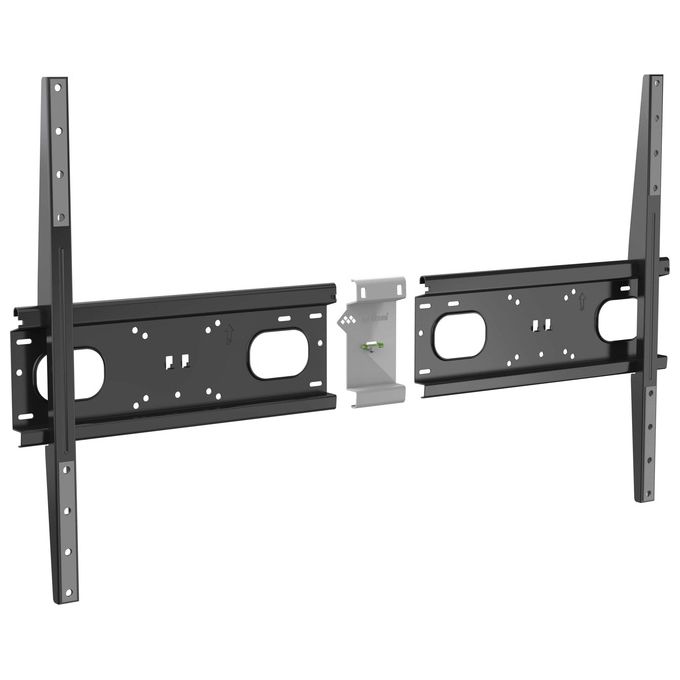 Meliconi EXTRA 900F CG Staffa TV Fissa da Parete 65'' 100'' VESA 900x600 Portata 100 Kg colore Nero