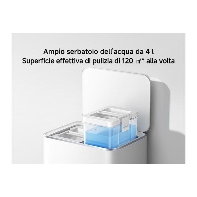 Xiaomi BHR8859EU X20 Pro Robot aspirapolvere LDS 2,5 L autonomia 160 min 7000 Pa Wi-Fi app lavapavimenti stazione All-in-one colore Bianco