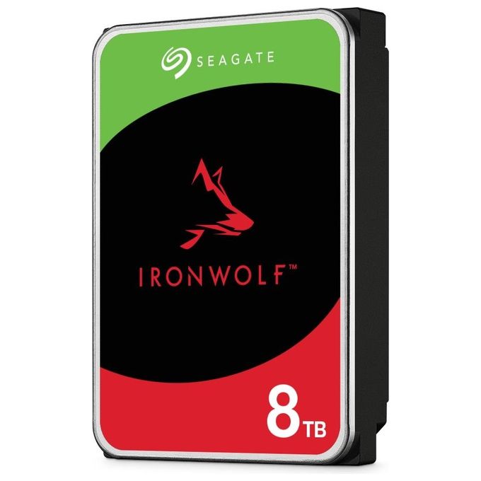 Seagate IronWolf ST8000VN004 Disco Rigido Interno 3,5'' 8000Gb Serial Ata III