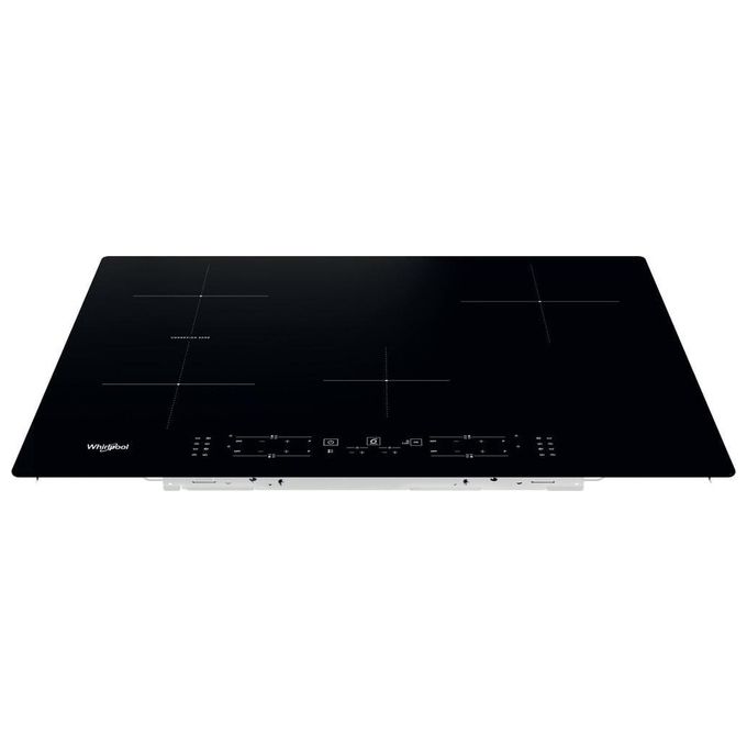 Whirlpool WB B4877 NE Piano cottura Induzione 77 cm 4 Zone ConnexionZone Booster Touch Control 6° Senso colore Nero