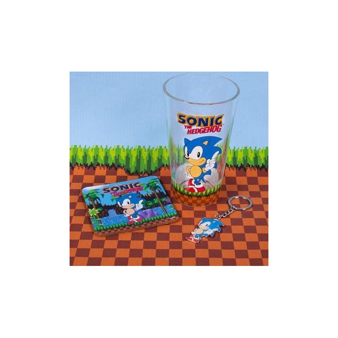 Fizz Creations Set Regalo Videogioco Sonic 3in1 Gift Set