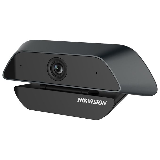 Hikvision DS-U12 Webcam Full HD 1920x1080 2MP con Microfono Integrato USB 2.0 colore Nero