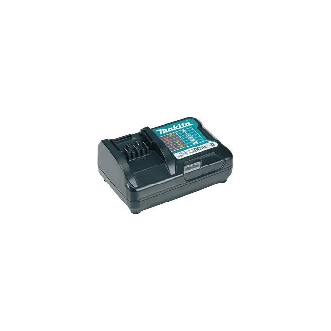 Makita 197343-0 Caricabatterie per Batteria 12 V Li-ion CXT Tempo di Carica 50 min per 1,5 Ah Lunghezza Cavo 2,0 m colore Nero