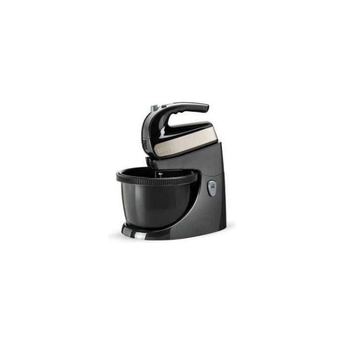 Black+decker BXMXA500E Sbattitore con Ciotola 500W 5 Velocita' Turbo Ciotola 2.5L Ganci Impastatori e Fruste colore Nero