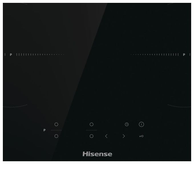 Hisense HI6401BSCE Piano cottura Induzione 59 cm 4 zone Touch Control Booster Timer colore Nero