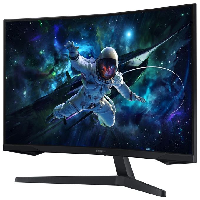 Samsung LS32CG552EUXEN Odyssey G5 Monitor Gaming Curvo 32'' QHD 2560x1440 VA 165Hz 1ms HDR10 AMD FreeSync colore Nero