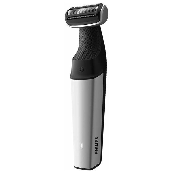 Philips BG5021-15 BODYGROOM Series 5000 Rifinitore corpo e inguine impermeabile 60 min autonomia uso bagnato e secco colore Nero Argento