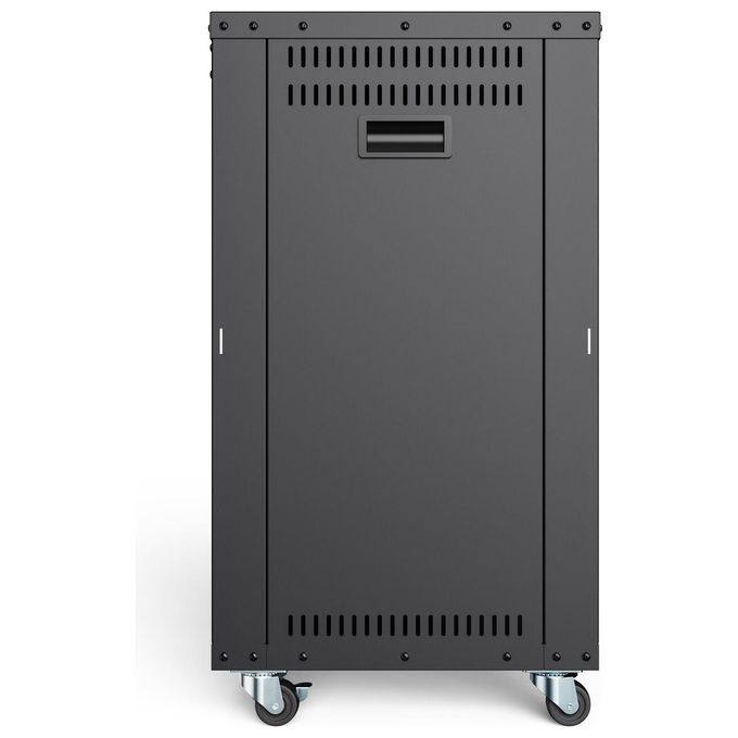 Digitus DN-48001 Rack 19 pollici Indipendente 16U 136 Kg con Rotelle e Pannelli Laterali colore Nero