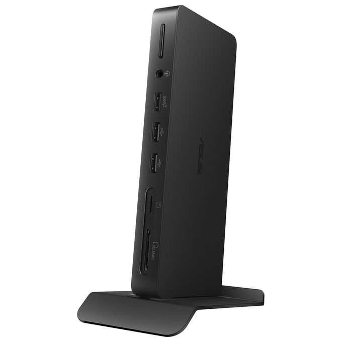 Asus 90XB08DN-BDS010 DC500 Docking Station Thunderbolt 4 Triple 4K 3 Monitor 2x HDMI 2.1 2x USB 3.2 Ethernet 2.5 Gbps 150W colore Nero