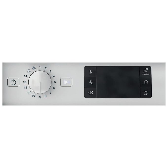 Hotpoint BI WMHG 71483 EU N Lavatrice Carica Frontale da Incasso Partenza Differata Classe energetica D (A+++) Capacita' di carico 7 Kg Centrifuga 1400 Giri-min Motore Inverter Woolmark Green