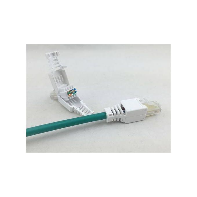 Link connettore 8 poli cat 5e utp non schermato rj45 tooless maschio