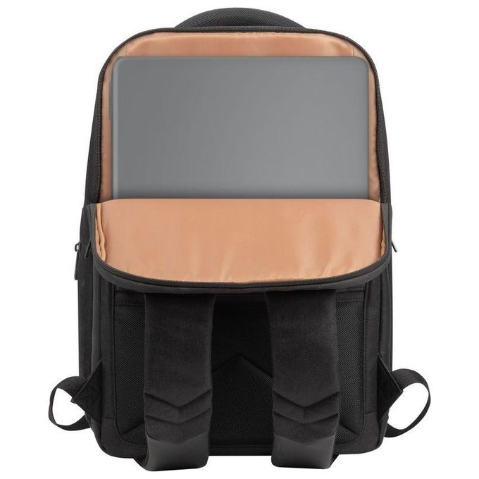 Rivacase 8164 BLACK Zaino per laptop ECO 17.3'' con tasca tablet e cinghia trolley colore Nero