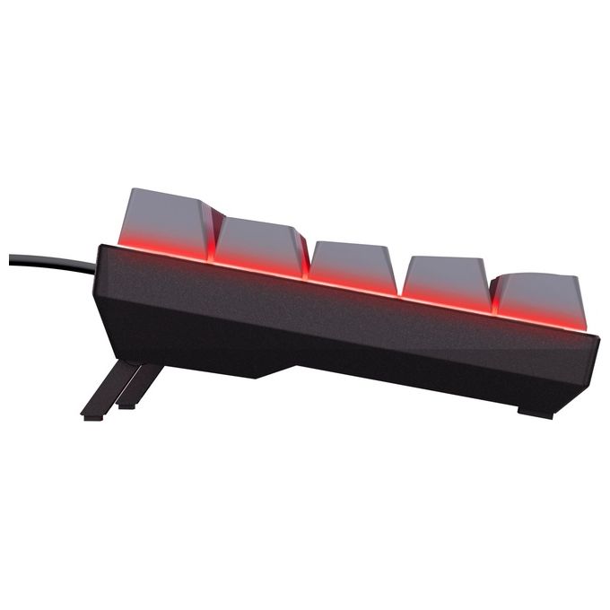 Trust 24884 GXT 867 Acira Tastiera Gaming Meccanica USB QWERTY Italiano 60% RGB Cavo Rimovibile 1 8 m colore Nero