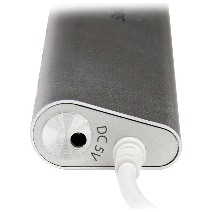Startech Hub USB 3.0 a 7 porte compatto con cavo integrato