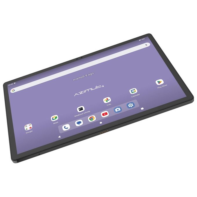Mediacom M-SP1AZ46 SmartPad Azimut 4 Tablet 10.5'' 4G LTE 6 GB RAM 128 GB Android 13 colore Grigio