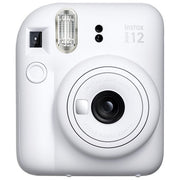 Fujifilm 16806121 instax mini 12 Fotocamera Istantanea Modalita' Close Up Flash Integrato Specchietto Selfie colore Bianco