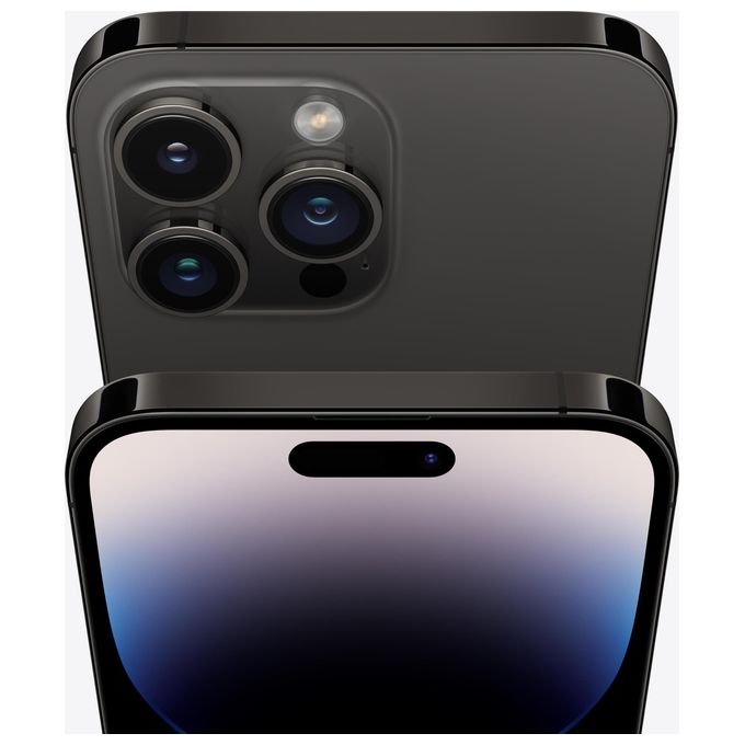 Apple MPXV3QL-A iPhone 14 Pro Smartphone 5G 6.1'' 128GB Chip A16 Tripla Fotocamera 48MP Dynamic Island colore Nero