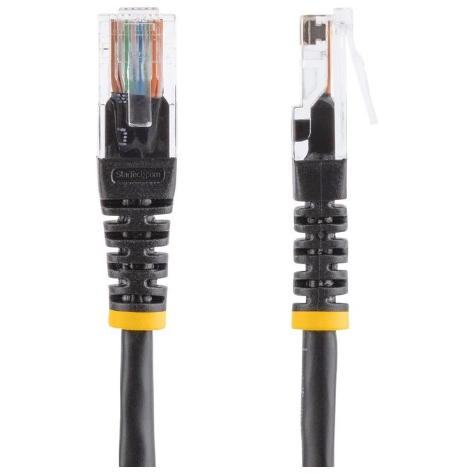 StarTech.com Cavo Patch Utp Cat5e Modellato Colore Nero