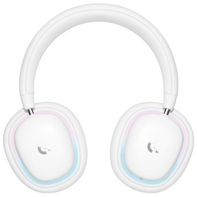 Logitech G 981-001083 G735 Cuffie da Gaming Wireless LIGHTSPEED Bluetooth Microfono Rimovibile 40 mm RGB LIGHTSYNC 273 g colore Bianco