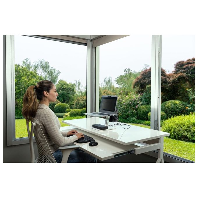 Kensington K83452WW Cuffie over-ear Bluetooth H3000 Cancellazione Rumore Attiva con AI Durata Batteria 60 h Connessione Bluetooth 5.2 colore Nero