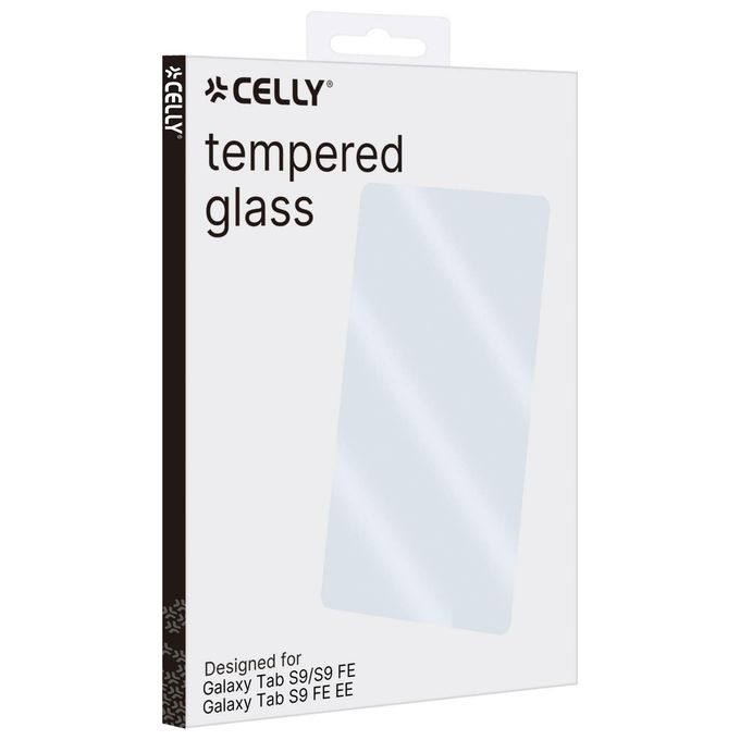 Celly Glass Proteggi Schermo per Samsung Galaxy Tab S9-S9 FE-S9 FE EE