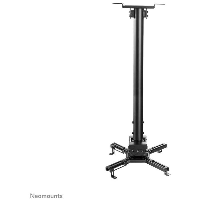 Neomounts CL25-540BL1 Supporto a soffitto per proiettore regolabile in altezza 60,5-90,5 cm capacita' 35 Kg rotazione 360° inclinazione ±20° colore Nero