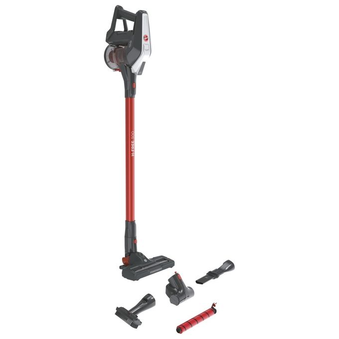 Hoover 39400957 H-FREE 300 Aspirapolvere a bastone 2 in 1 Senza sacchetto 0,7 L 240 W colore Grigio Titanio