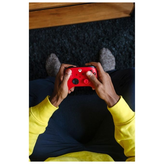 Xbox 1914 Pulse Red Controller Wireless Gamepad per Xbox Series X S Xbox One Windows 10 11 Android iOS colore Rosso