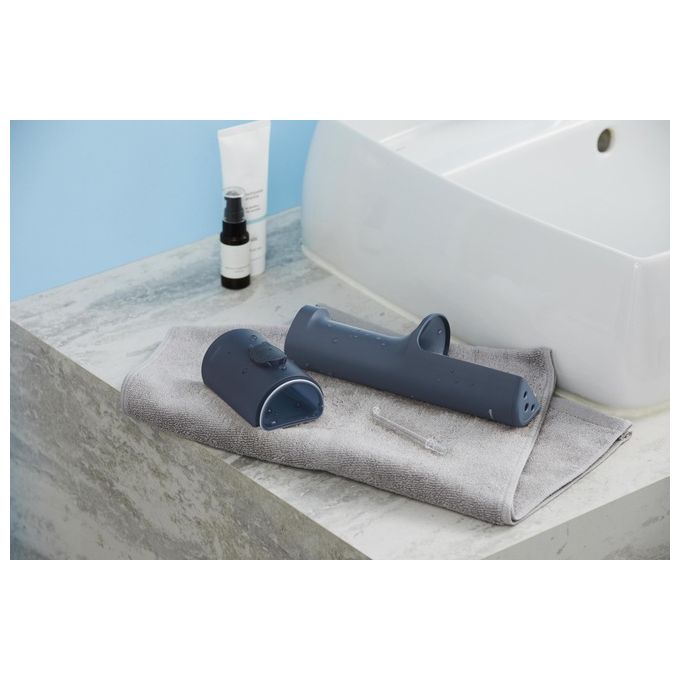 Panasonic EW-DJ66-A303 Serie 600 Irrigatore Orale a Ultrasuoni 200ml IPX7 5 Livelli di Pressione 2 Ugelli colore Blu Marino