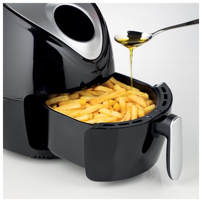 Ariete 4616 Airy Fryer Digital Friggitrice ad Aria 3,5 Litri 1300W Nero