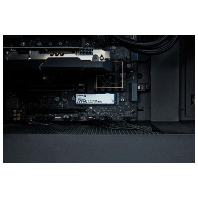 Kingston SNV3S-500G NV3 SSD interno M.2 2280 NVMe PCIe 4.0 500 GB 3D NAND lettura 5000 MB-s scrittura 3000 MB-s