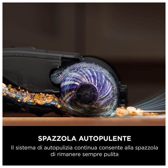 Shark WD100EU HydroVac Aspirapolvere e Lavapavimenti con Filo Spazzola Antimicrobica 170W 7,62m 82dB colore Blu Navy
