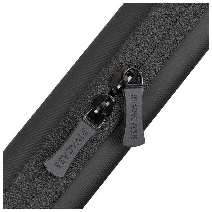 Rivacase 5131 Custodia Rigida per Notebook 15.6'' EVA Idrorepellente Resistente agli Urti Tracolla Rimovibile colore Nero