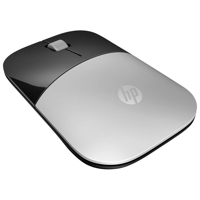 HP X7Q44AA Z3700 Mouse Wireless Ottico 1200 DPI RF Wireless 3 Tasti Plug and Play colore Argento